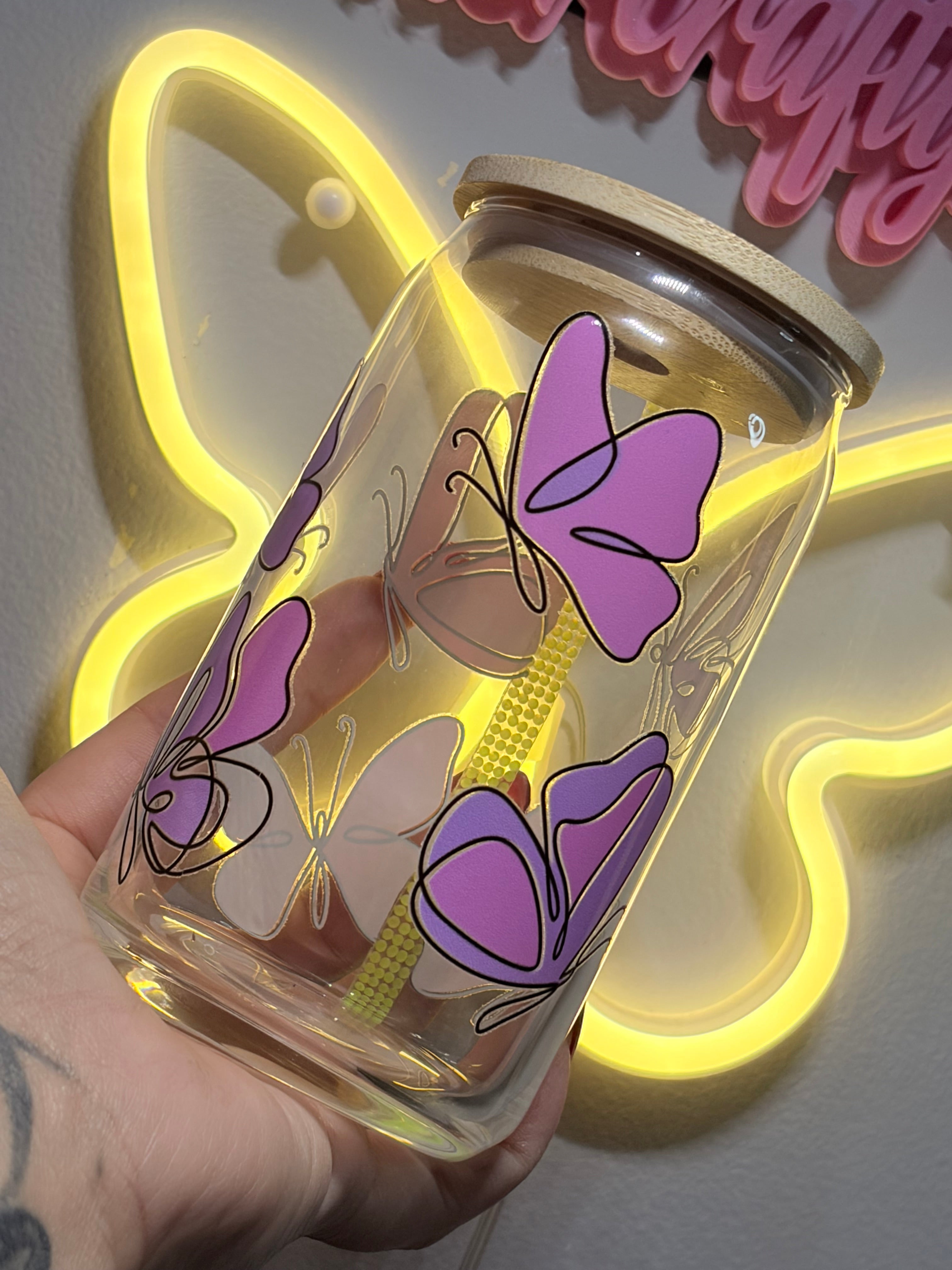Butterflies Libby 14 oz