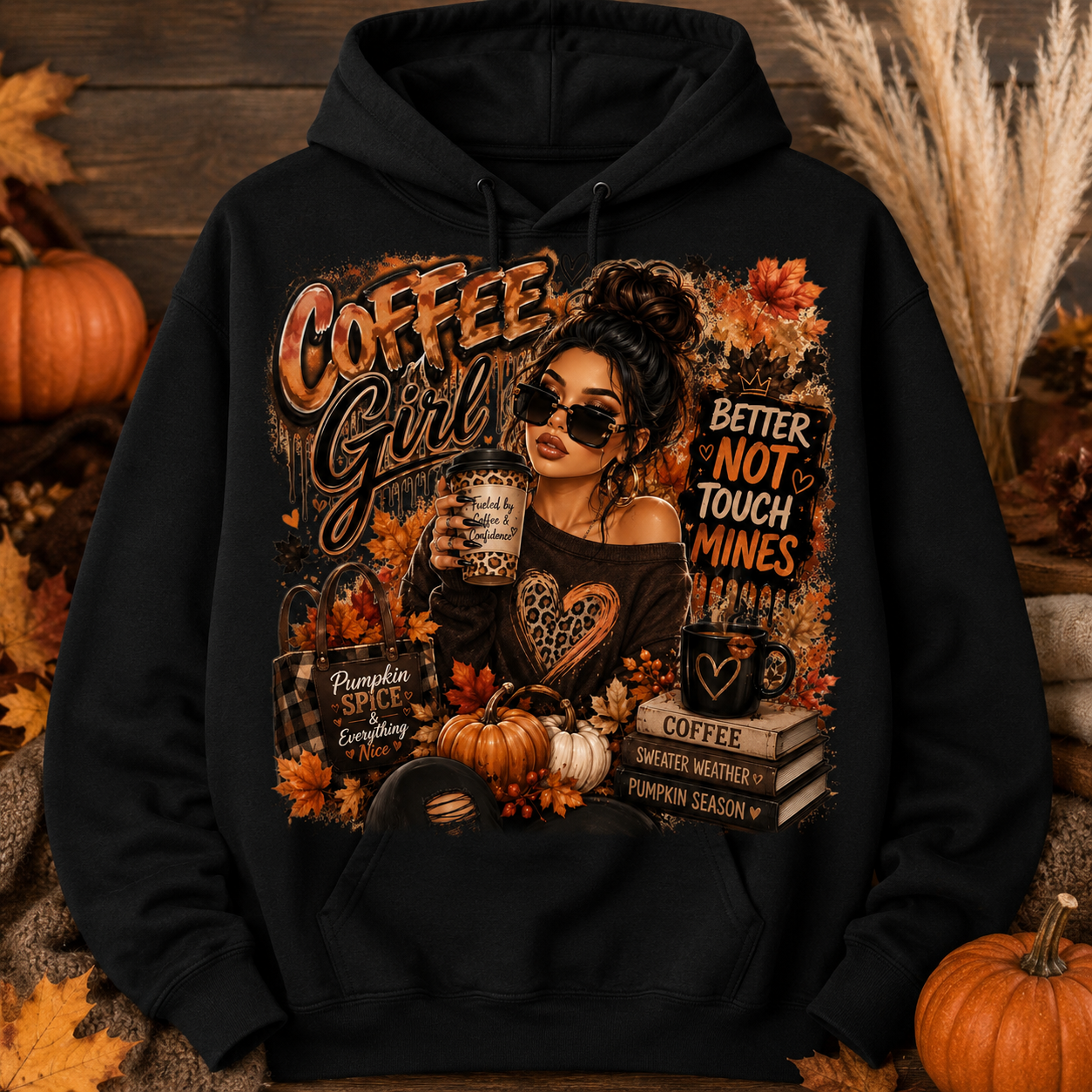 coffe girl 2 Hoodie