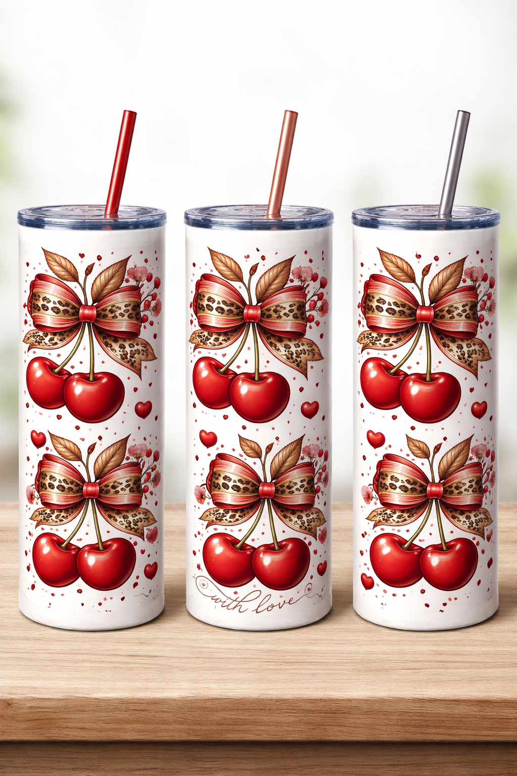 Cherry with love 20 oz Tumbler
