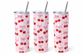 PINK bow cherry 1  20 oz Tumbler