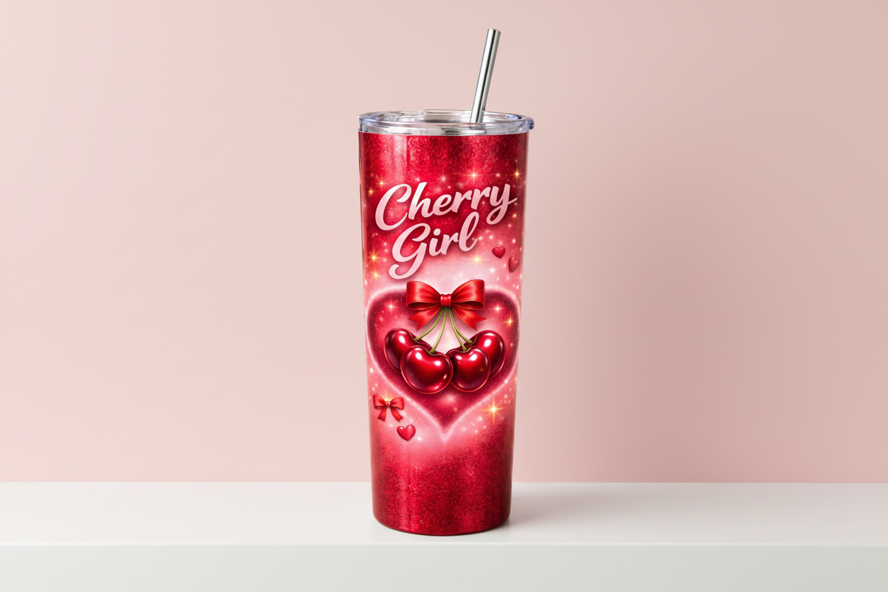 Cherry Girl 20 oz Tumbler