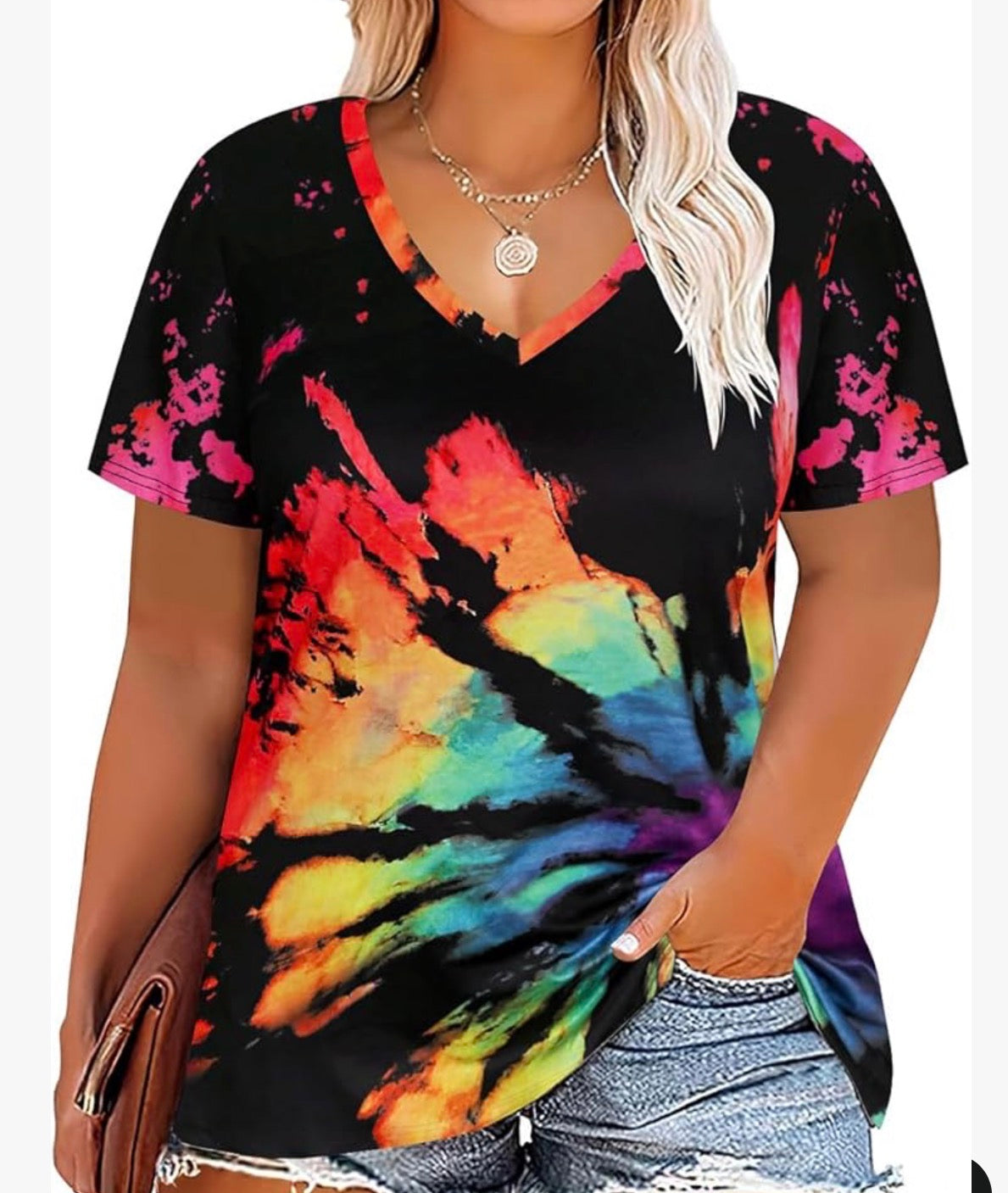 Custom Tye dye Tshirt