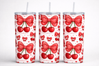 Cherry bow 20 oz straight Tumbler