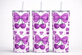 Cherry bow 20 oz straight Tumbler
