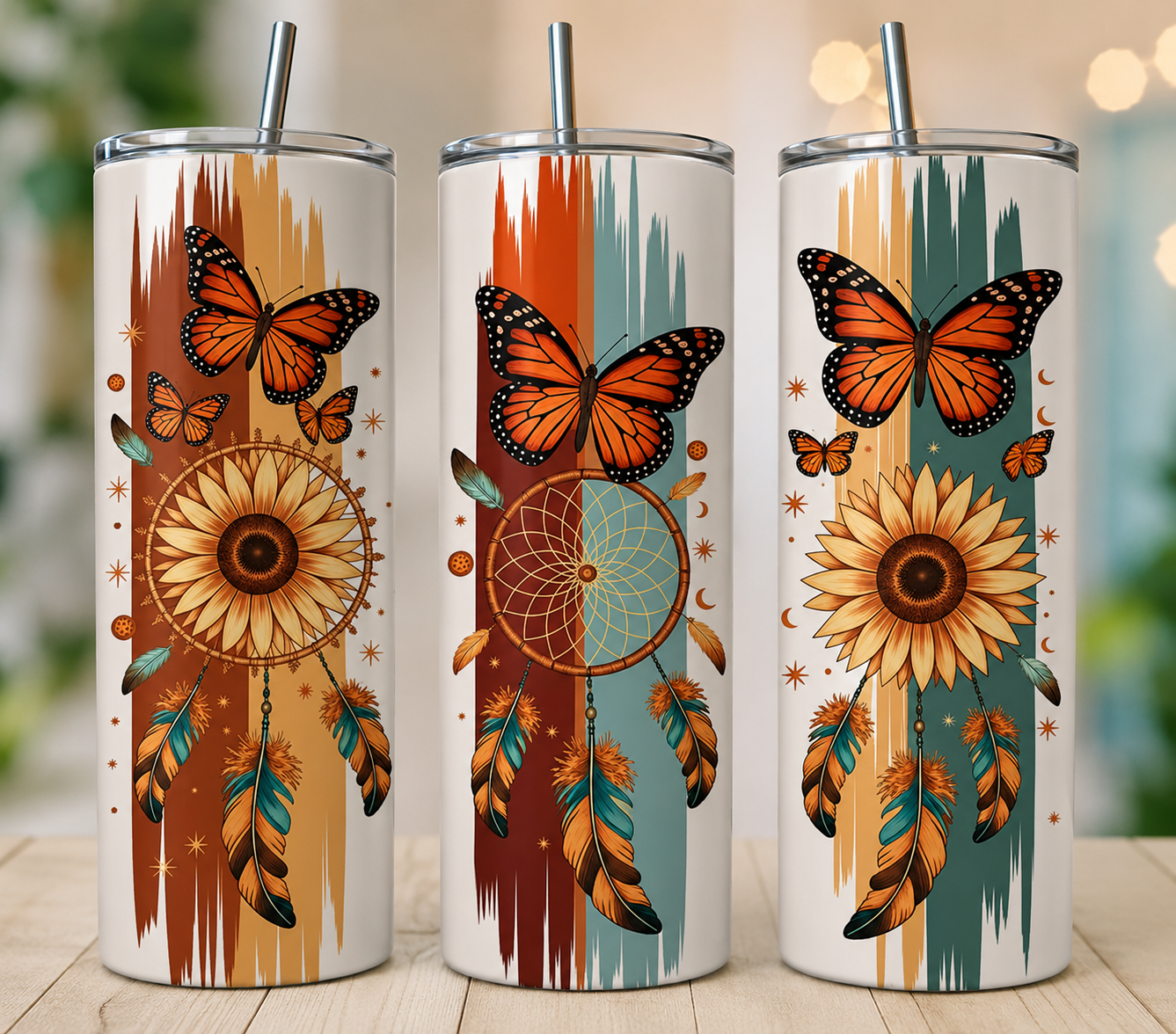 Dream Catcher Butterflies 20 oz Tumbler
