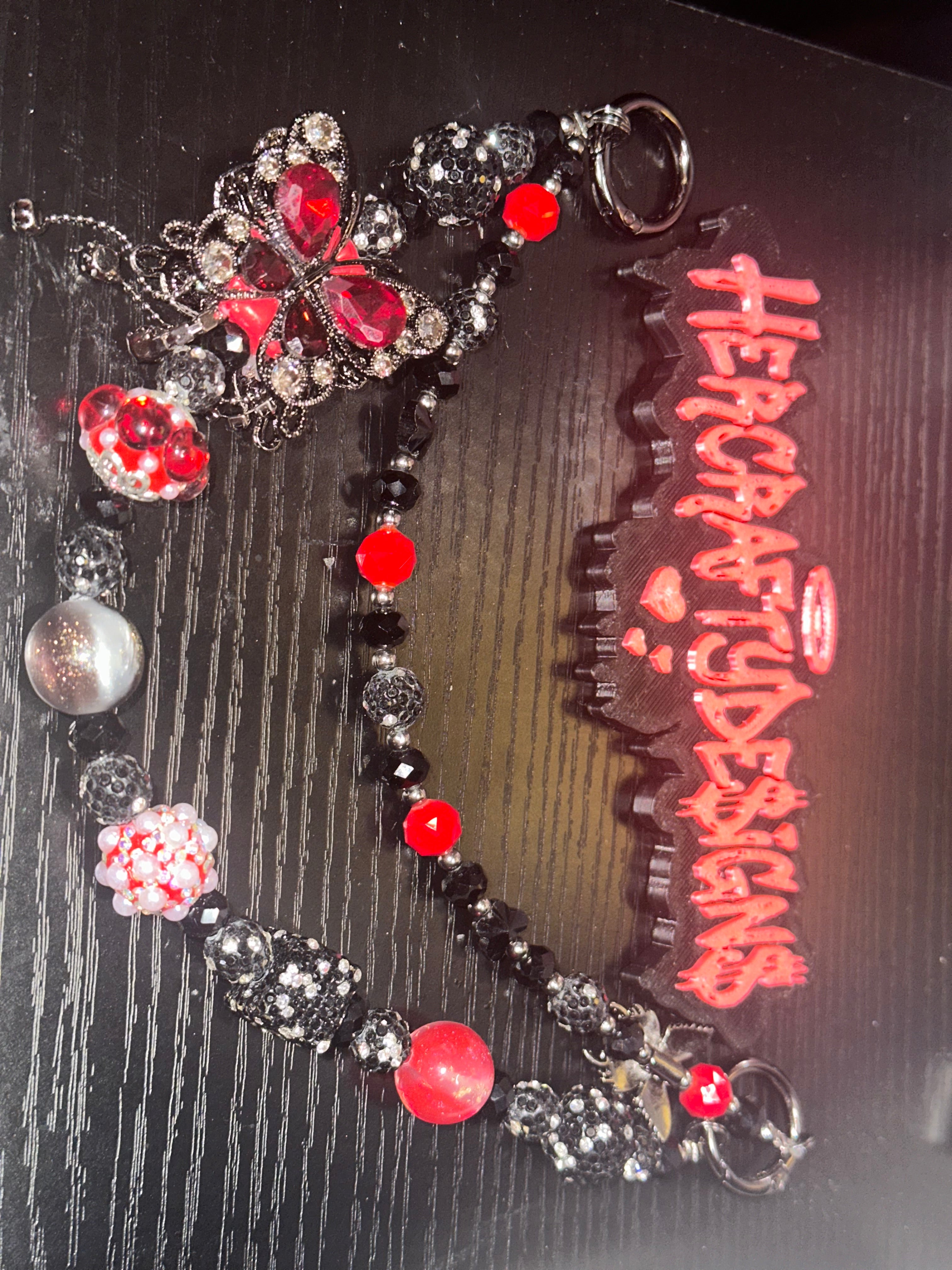 Butterfly key chain