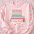 Just a girl who loves books Sweater