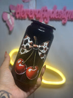 Cherry cow bow
