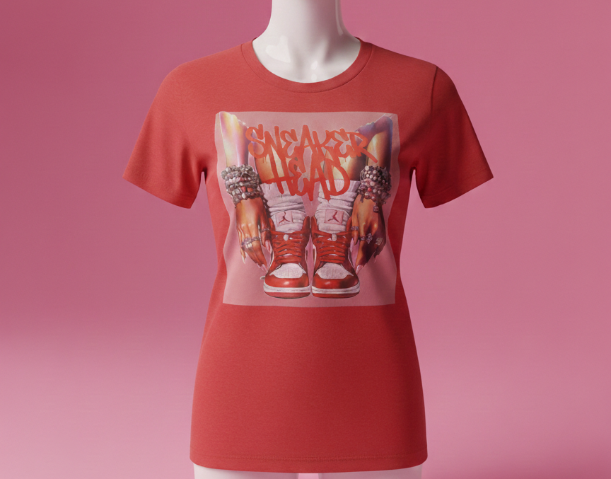 Sneaker Head Red Tshirt