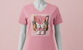 Sneaker Head Pink Tshirt