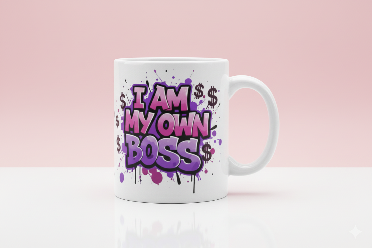 I am my own boss 11 oz Mug