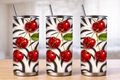 Cherry zebra 20 Tumbler