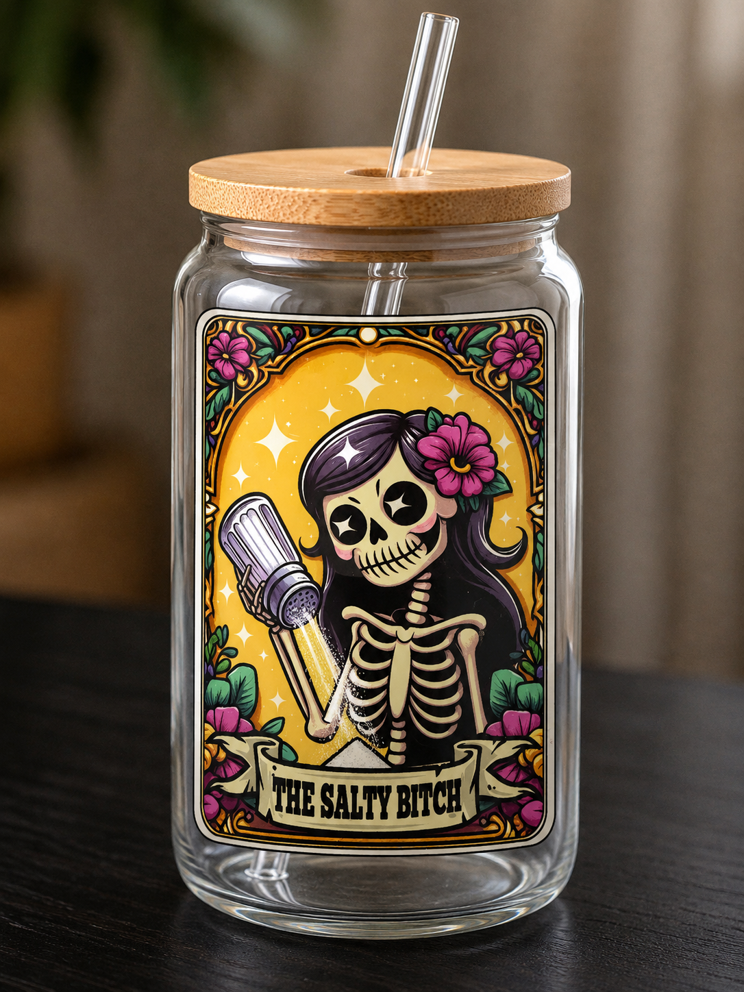 the salty bitch 2 Libby jar 16oZ