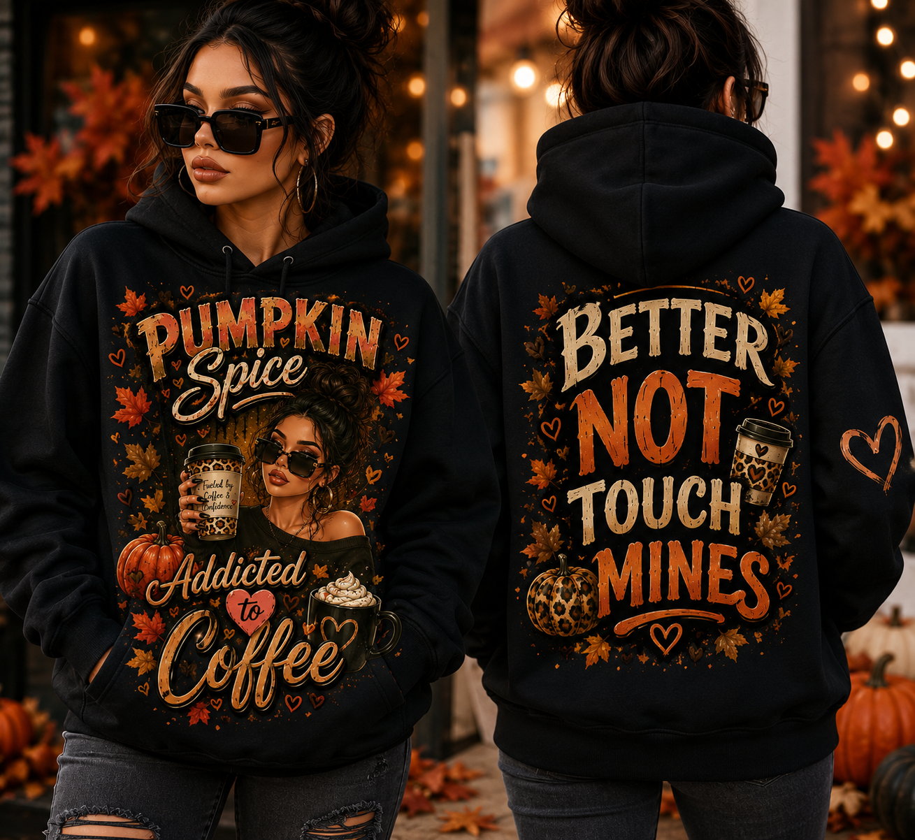 Pumpkin Spice coffee HOODIE