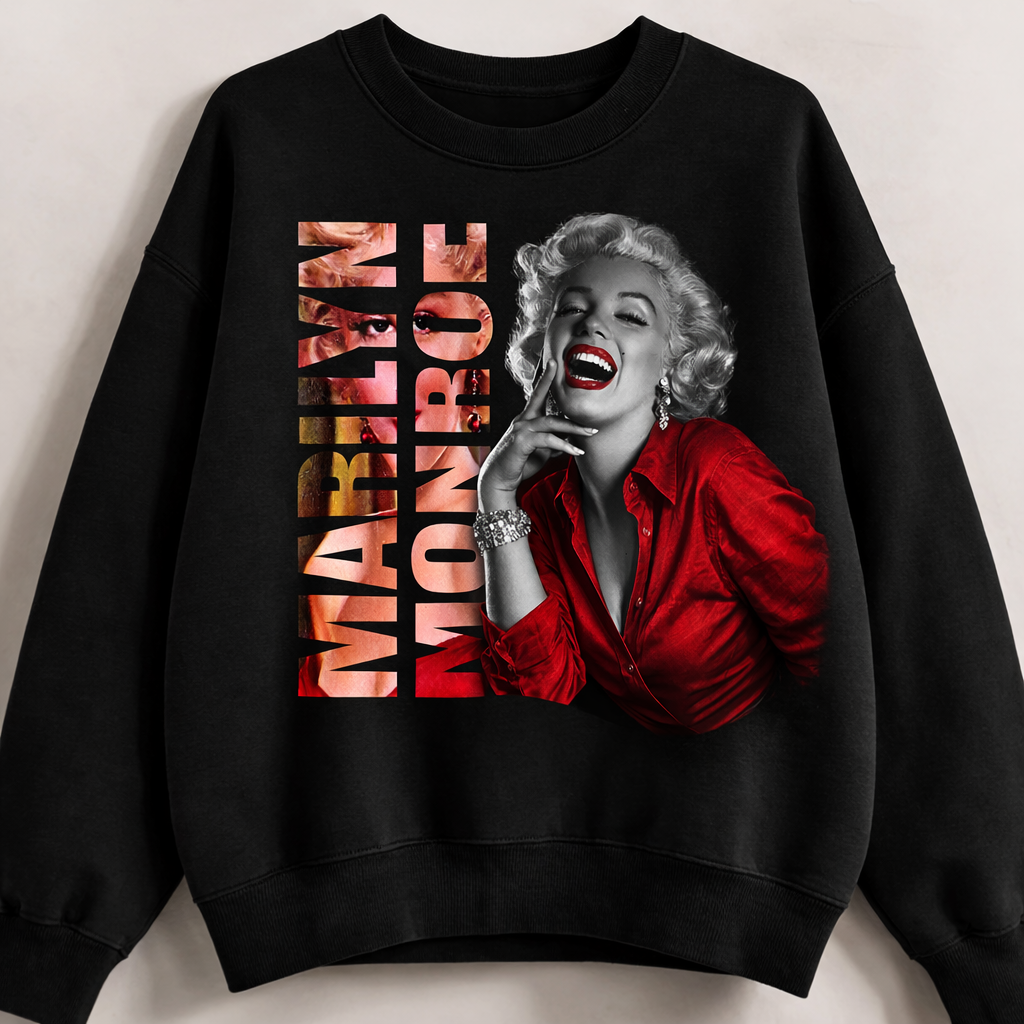 Marilyn Monroe Crew neck Sweater