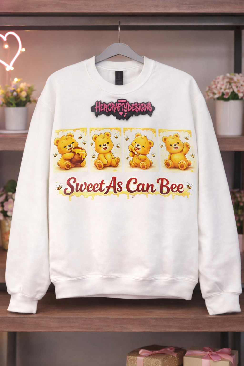 Sweet as can bee Crew Neck Sweater