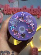 Hello kitty flower stainless Libby jar