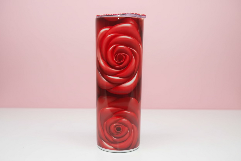 Red Rose 20 oz Tumbler