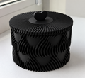 Heart Vase with Lid