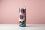 Water Color Flowers 20 oz Tumbler