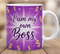 I am My own Boss Purple