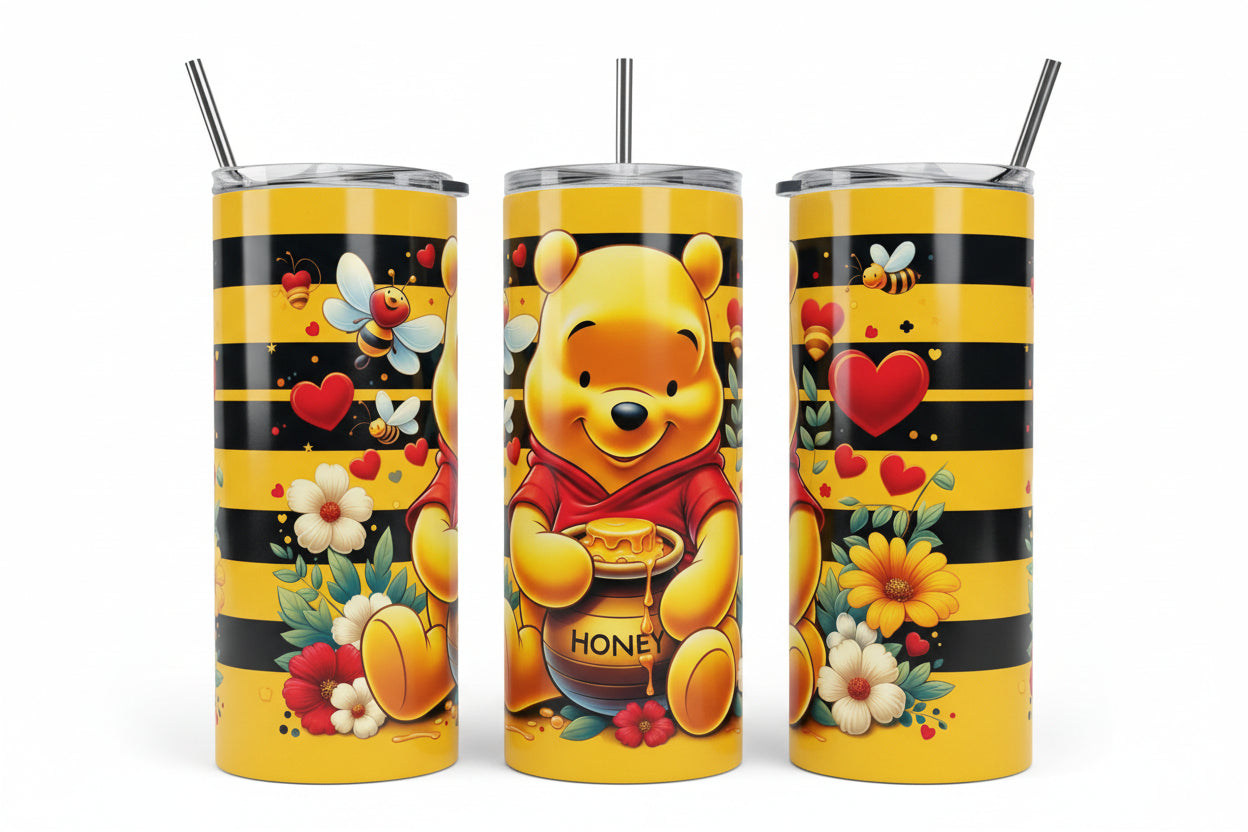 Whinnie the pooh 20 0z Tumbler
